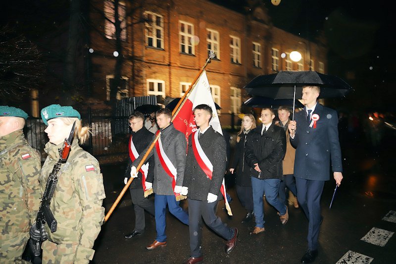 Uroczystość patriotyczna "Olkuszanie dla Niepodległej"